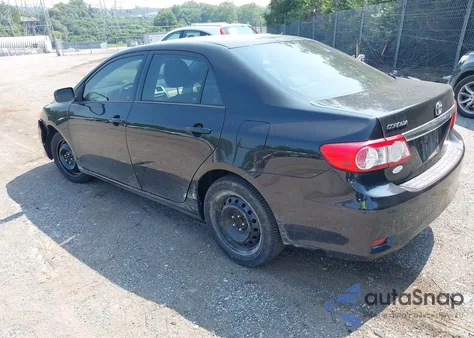2012 Toyota Corolla Le z USA, uszkodzony, nr VIN 2T1BU4EE1CC772638